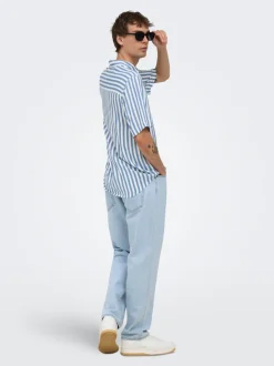 ONSEDGE Middels høyt snitt Straight Fit Jeans