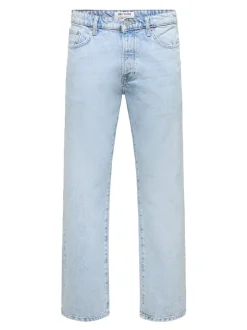 ONSEDGE Middels høyt snitt Straight Fit Jeans