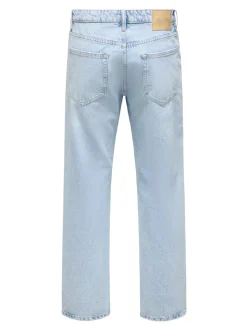 ONSEDGE Middels høyt snitt Straight Fit Jeans