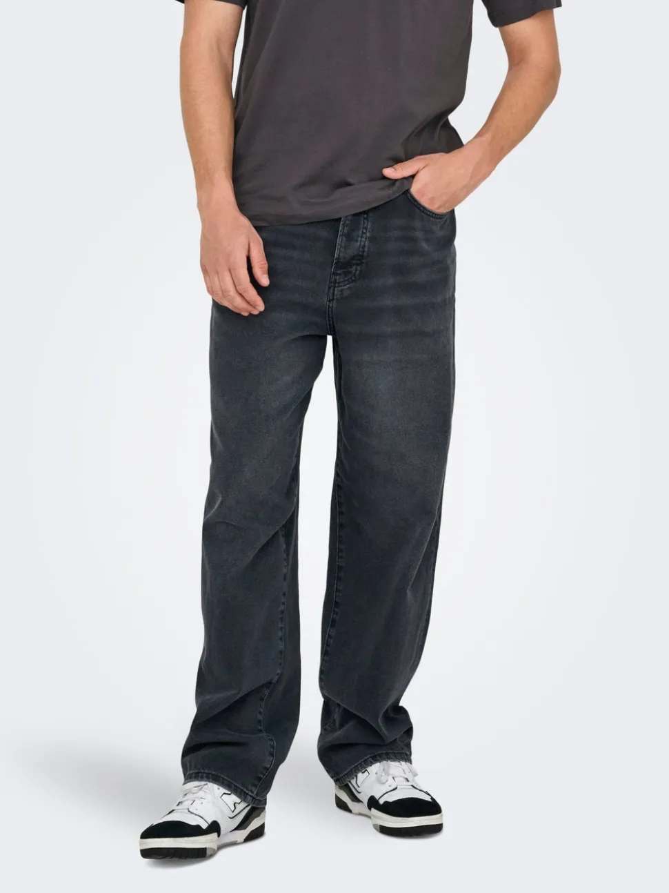 ONSFADE Høy midje Loose fit Jeans