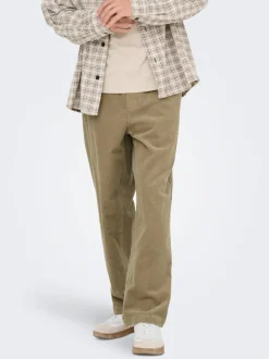 ONSFADE Loose fit corduroy Bukser