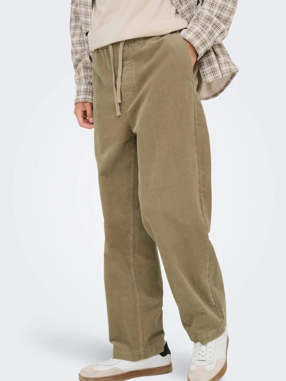 ONSFADE Loose fit corduroy Bukser