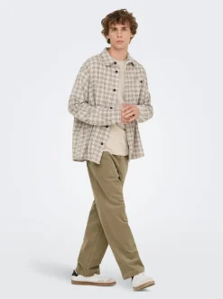 ONSFADE Loose fit corduroy Bukser