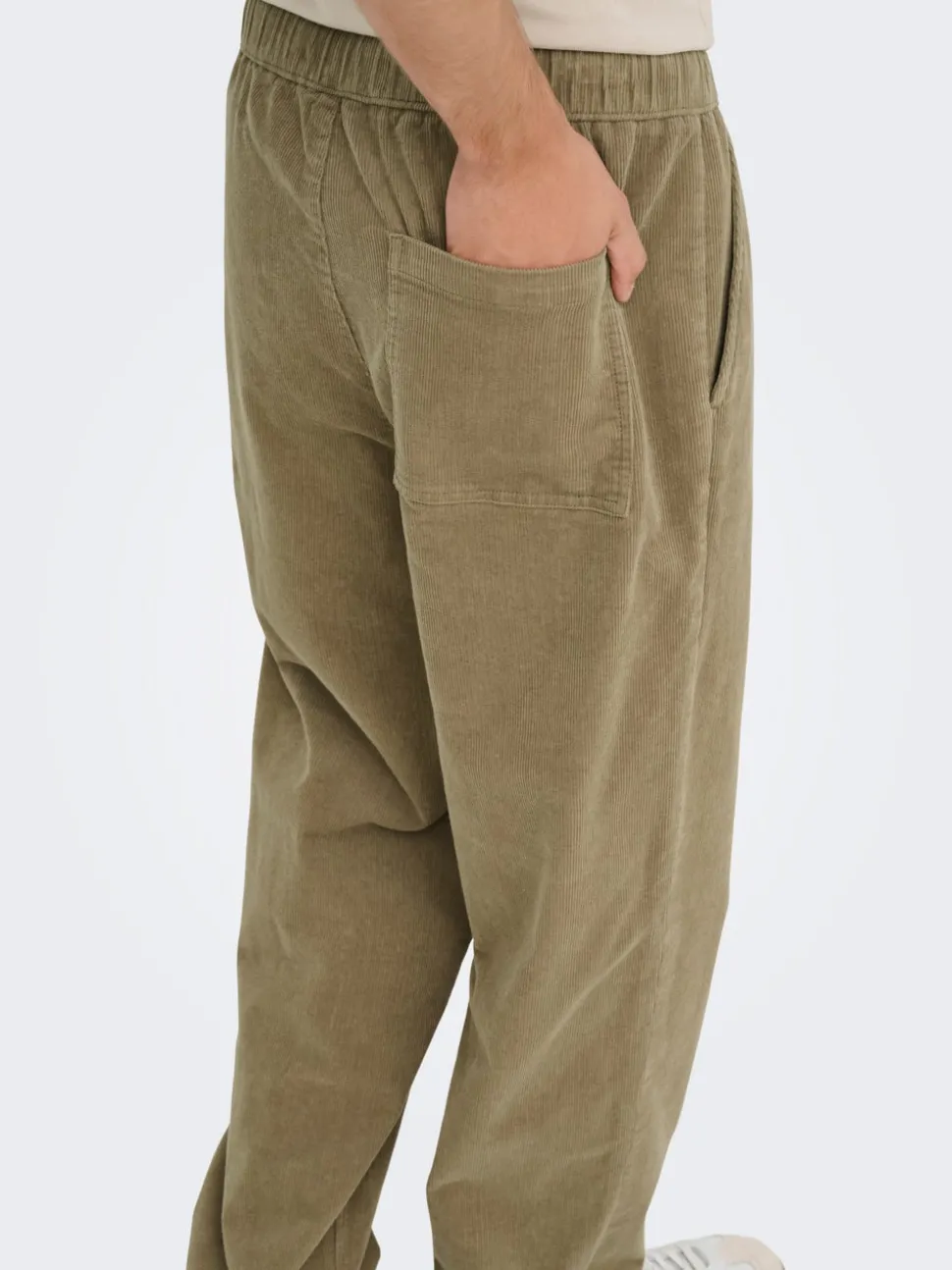 ONSFADE Loose fit corduroy Bukser