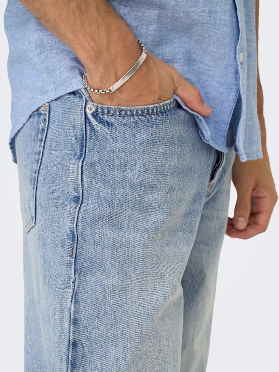 ONSFADE Middels høy midje Loose fit Jeans