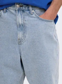 ONSFADE Middels høyt snitt Straight Fit Shorts