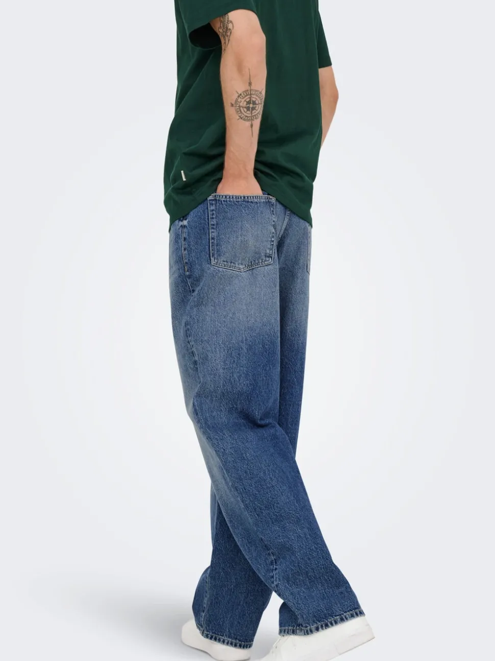 ONSFADE Middels høyt snitt Loose fit Jeans