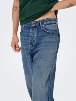 ONSFADE Middels høyt snitt Loose fit Jeans