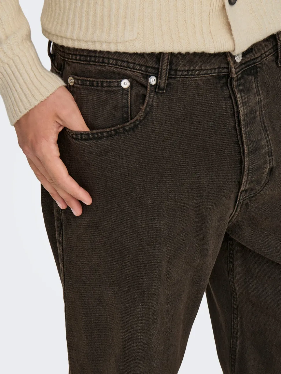 ONSFADE Middels høyt snitt Loose fit Jeans