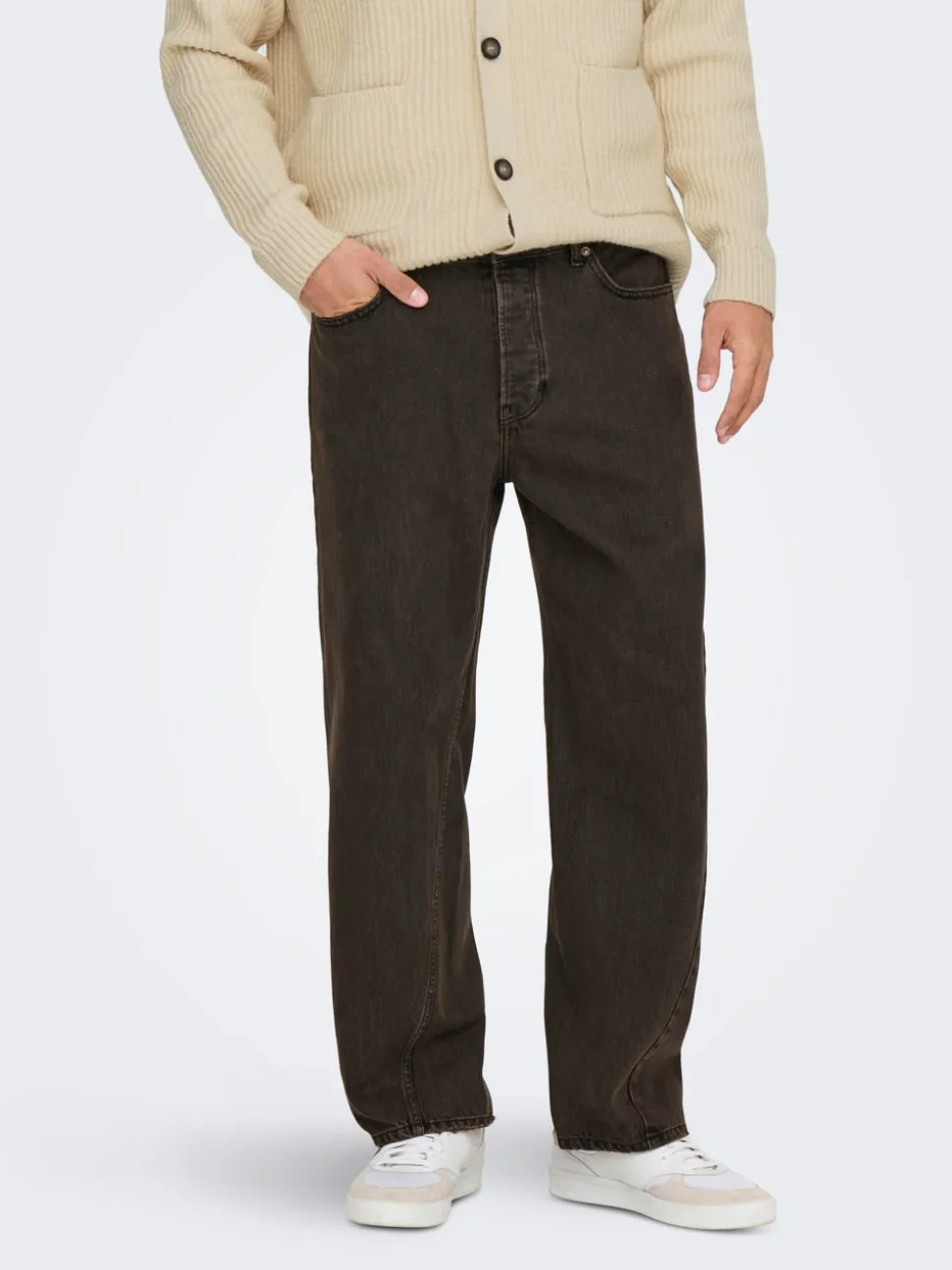 ONSFADE Middels høyt snitt Loose fit Jeans