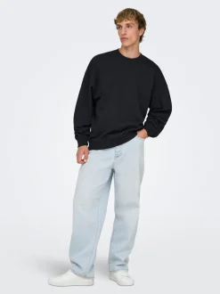 ONSFADE Middels høyt snitt Loose fit Strecth Jeans