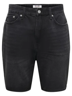 ONSFADE Middels høyt snitt Straight Fit Shorts