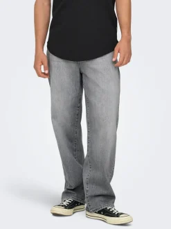 ONSFADE Middels høyt snitt Loose fit Strecth Jeans