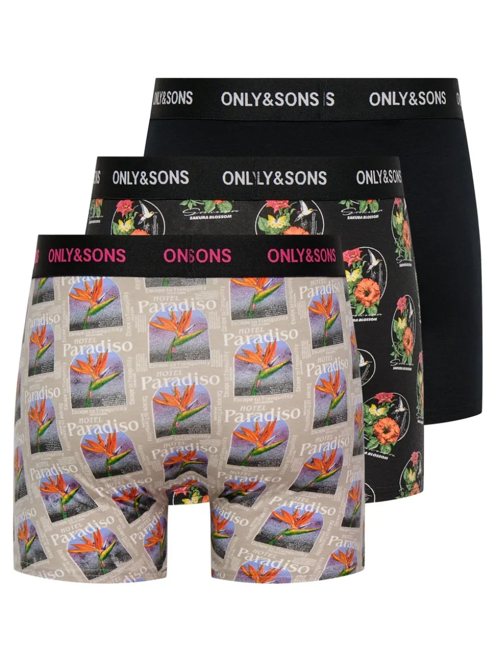 ONSFITZ 3-pack Boksertruser