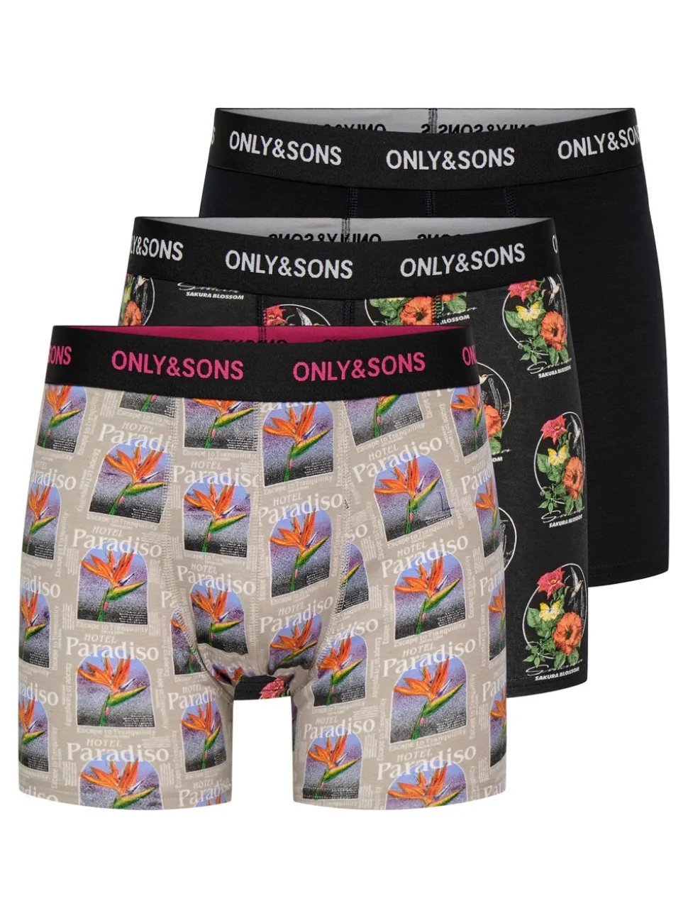 ONSFITZ 3-pack Boksertruser