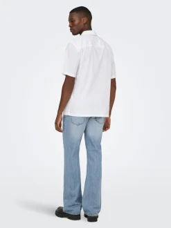ONSGIBB Middels høyt snitt Bootcut Fit Jeans
