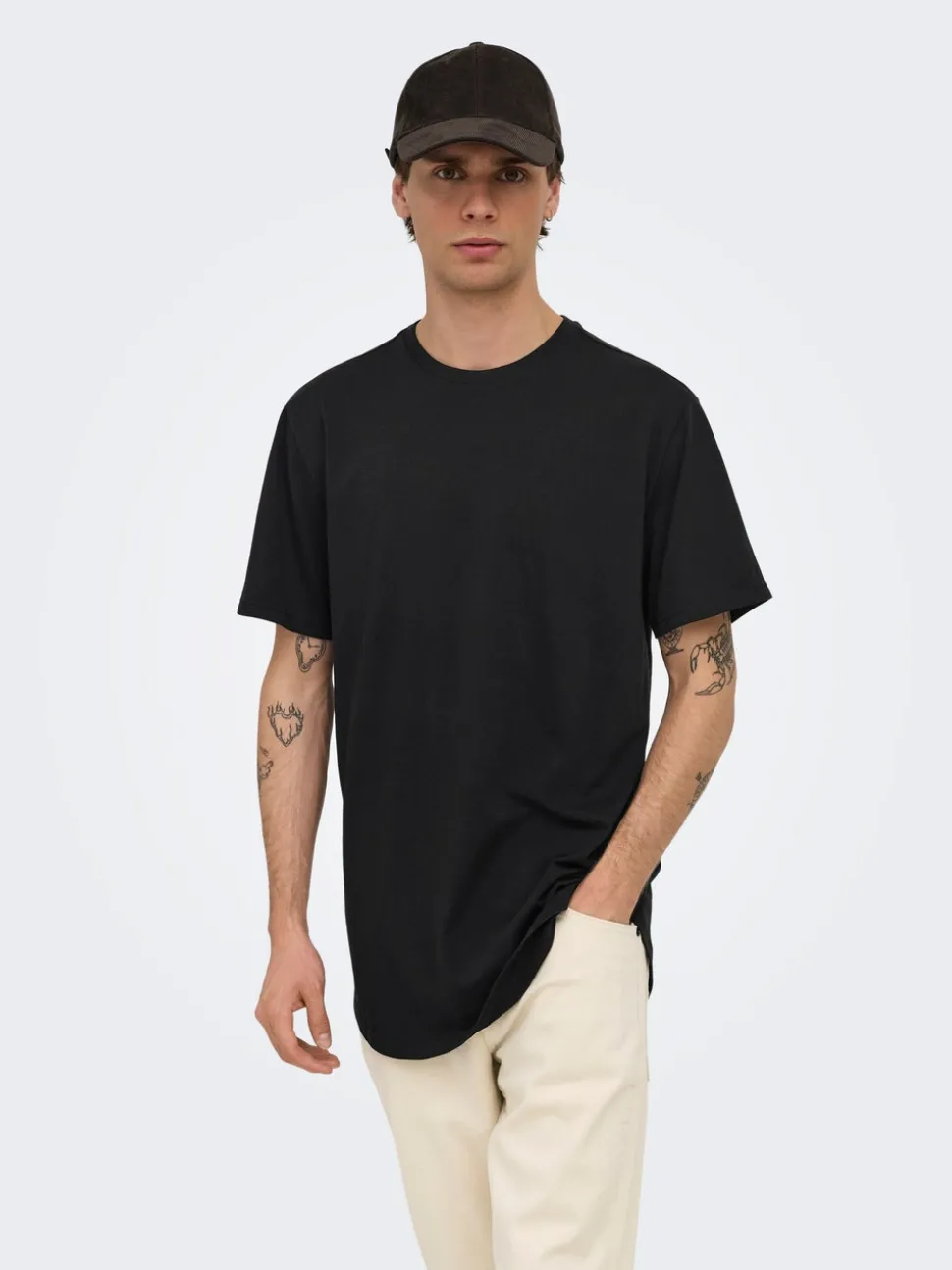ONSJEFF 5-pack T-skjorte