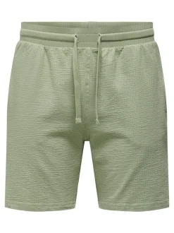 ONSKIAN Middels høy midje Straight Fit Shorts