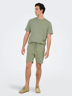 ONSKIAN Middels høy midje Straight Fit Shorts