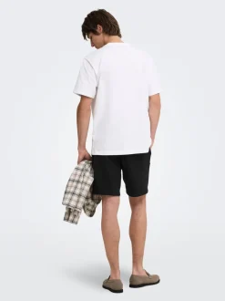 ONSKIAN Middels høy midje Straight Fit Shorts
