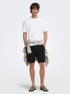 ONSKIAN Middels høy midje Straight Fit Shorts
