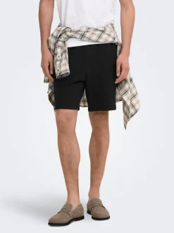 ONSKIAN Middels høy midje Straight Fit Shorts