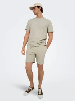 ONSKIAN Middels høy midje Straight Fit Shorts