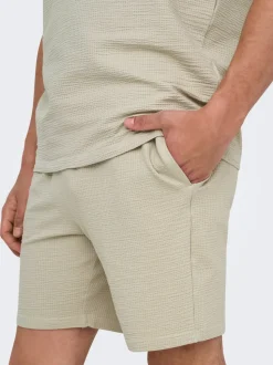 ONSKIAN Middels høy midje Straight Fit Shorts