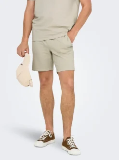 ONSKIAN Middels høy midje Straight Fit Shorts