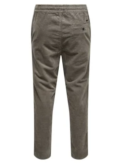 ONSLINUS Cordfløyelsbukser med tapered fit