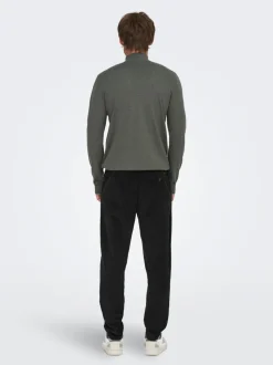 ONSLINUS Cordfløyelsbukser med tapered fit