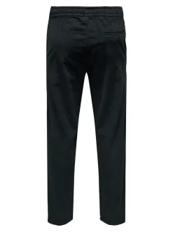 ONSLINUS Cordfløyelsbukser med tapered fit