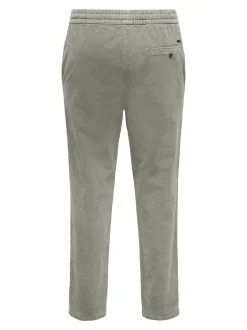 ONSLINUS Cordfløyelsbukser med tapered fit