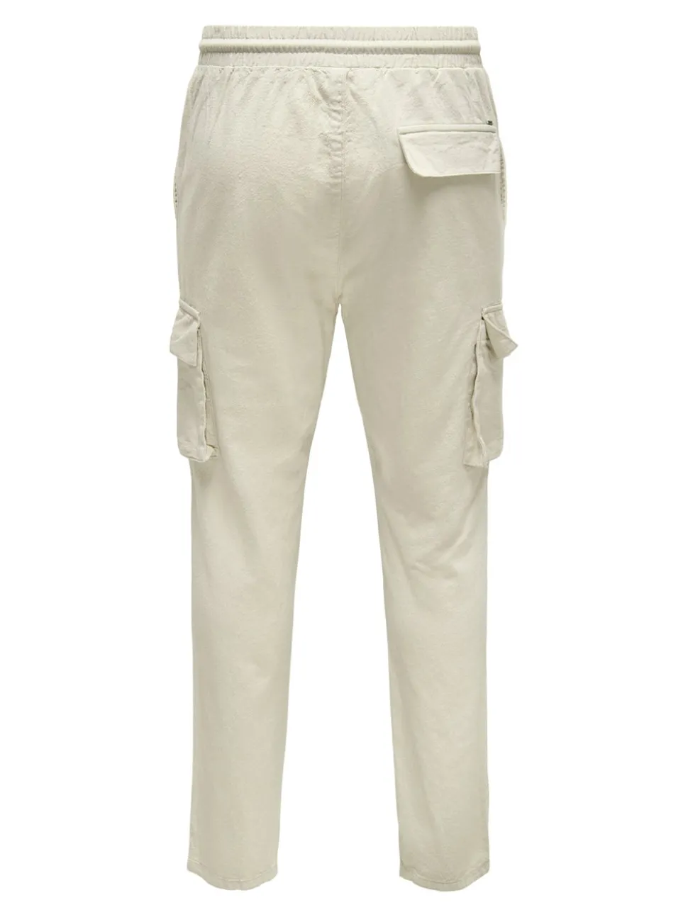 ONSLINUS Tapered Fit Lin Cargobukse
