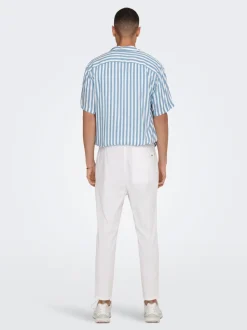 ONSLINUS Tapered Fit Lin Joggebukse