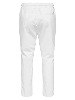 ONSLINUS Tapered Fit Lin Joggebukse