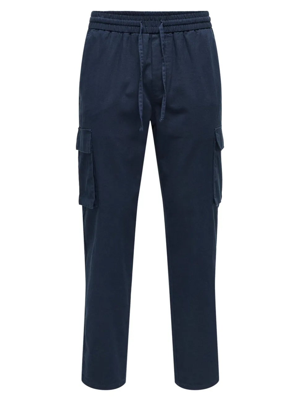 ONSLINUS Tapered Fit Lin Cargobukse