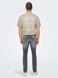 ONSLOOM Lavt snitt Slim Fit Jeans