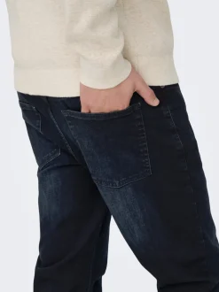 ONSLOOM Middels høy midje Slim Fit Jeans