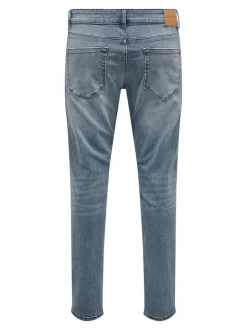 ONSLOOM Middels høy midje Slim Fit Jeans
