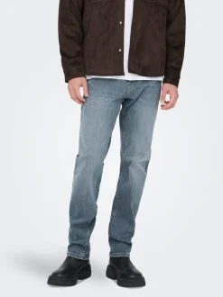 ONSLOOM Middels høy midje Slim Fit Jeans