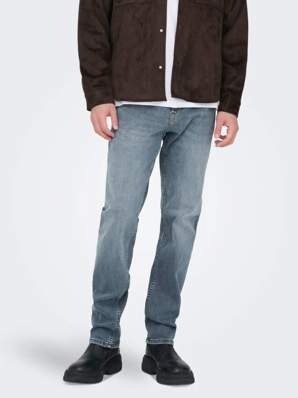 ONSLOOM Middels høy midje Slim Fit Jeans