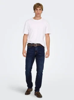 ONSLOOM Middels høy midje Slim Fit Jeans