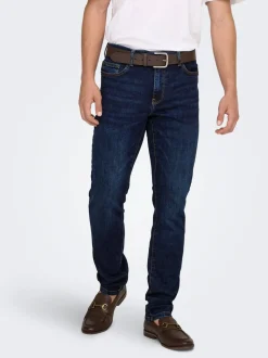 ONSLOOM Middels høy midje Slim Fit Jeans