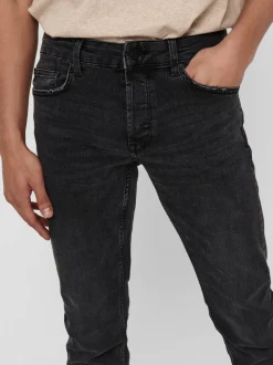ONSLOOM Middels høy midje Slim Fit Jeans
