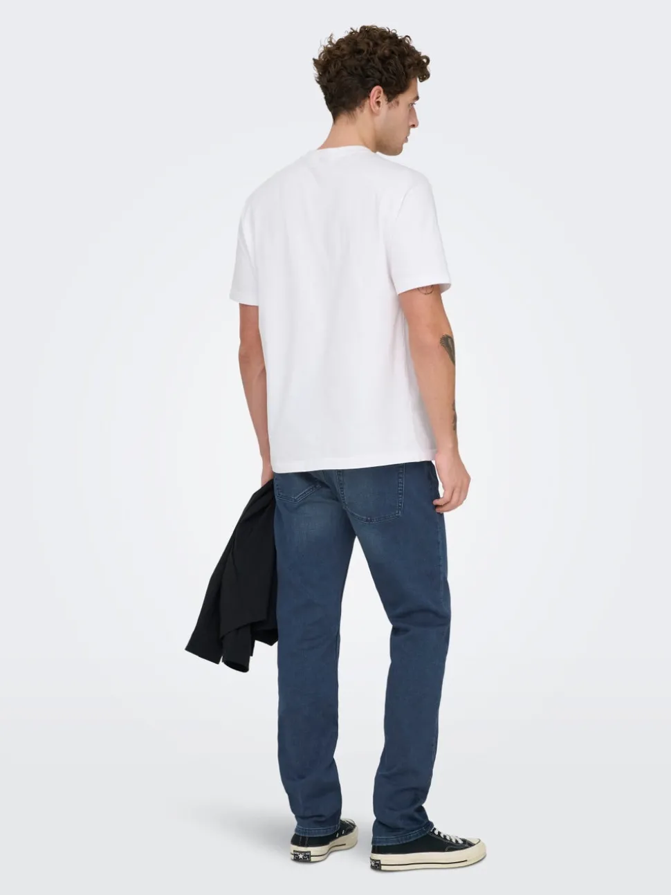 ONSLOOM Middels høyt snitt Slim Fit Jeans