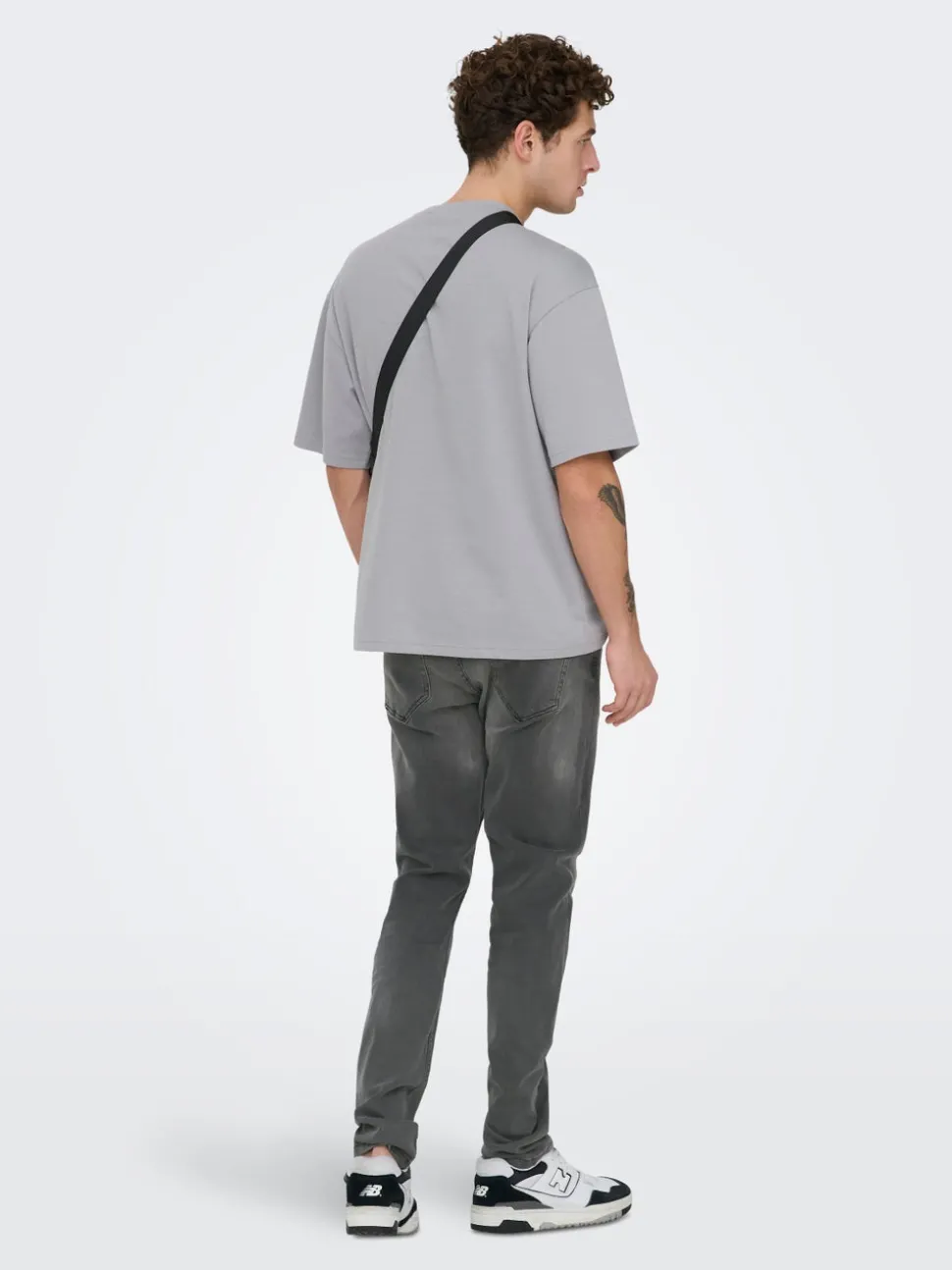 ONSLOOM Middels høyt snitt Slim Fit Jeans