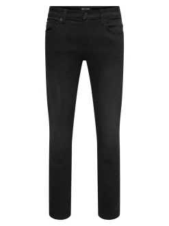 ONSLOOM Middels høyt snitt Slim Fit Jeans