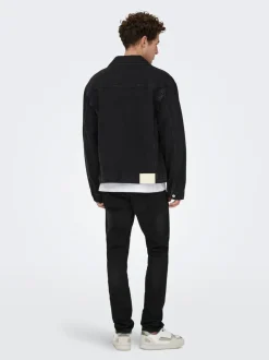 ONSLOOM Middels høyt snitt Slim Fit Jeans