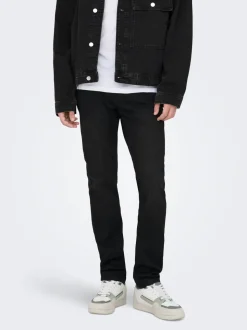 ONSLOOM Middels høyt snitt Slim Fit Jeans